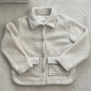 Cat & Jack Sherpa Kids Jacket - Cream